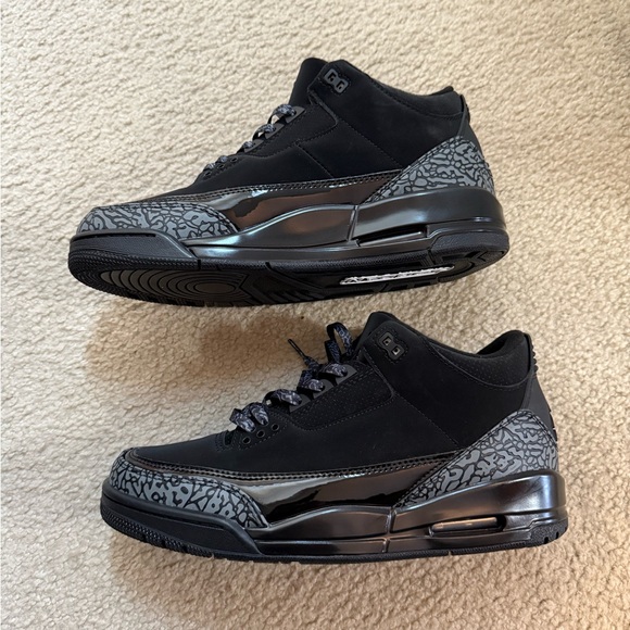 Jordan 3 Black Cat Men’s Size 11, no shoe box. It will not last …buy it now - Picture 1 of 4